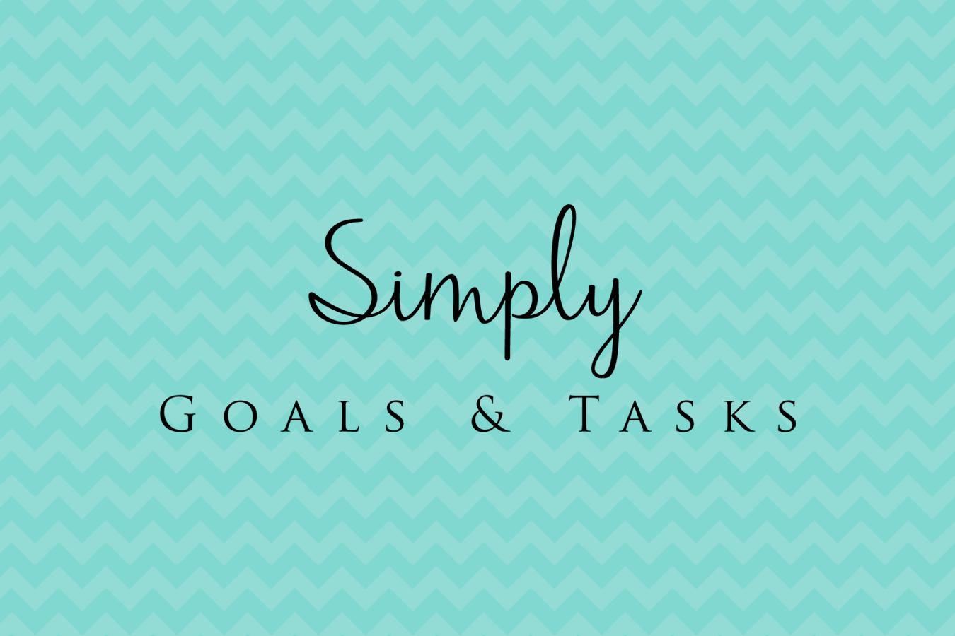 Simply Goals & Tasks