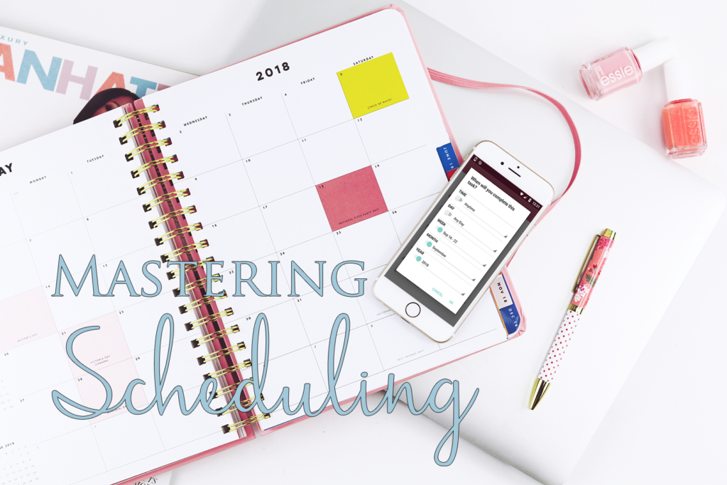 Mastering Scheduling